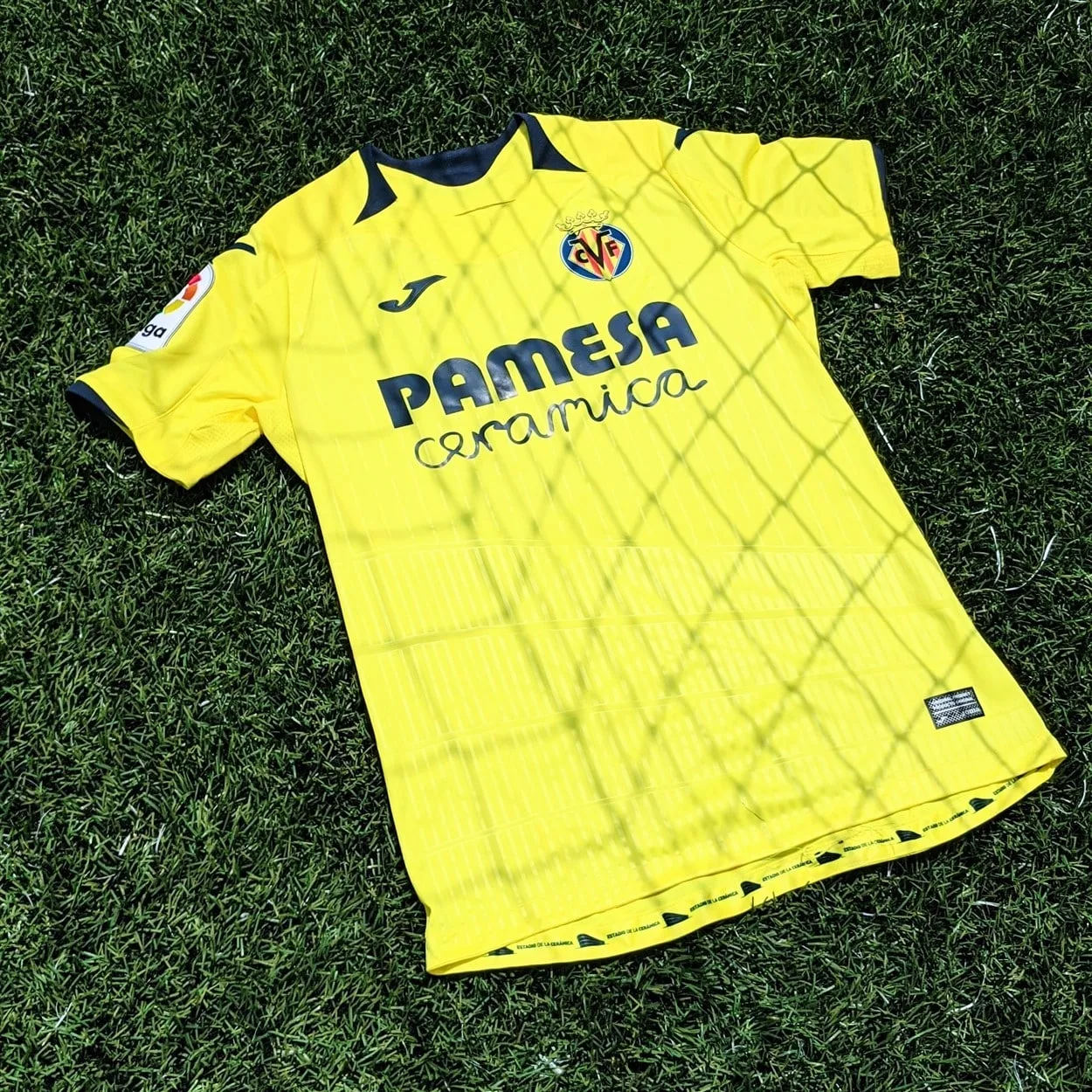 villarreal laliga football kit jersey