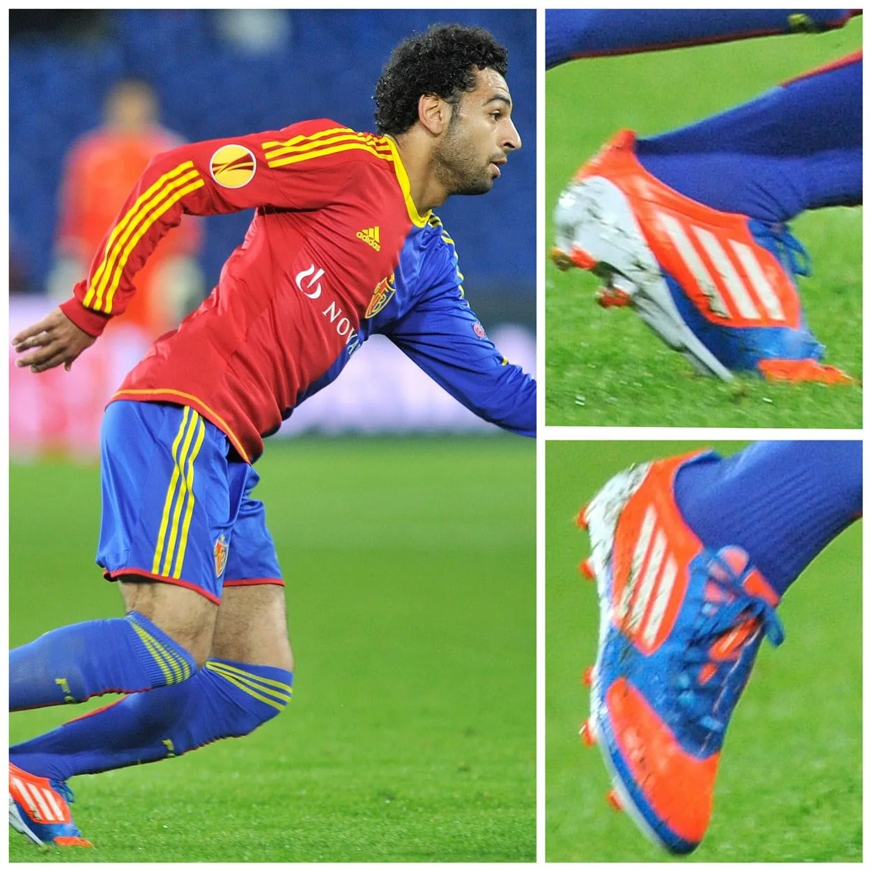 What Football Boots are Mo Salah Wearing? - Boot History - Basel - 2012 adizero
