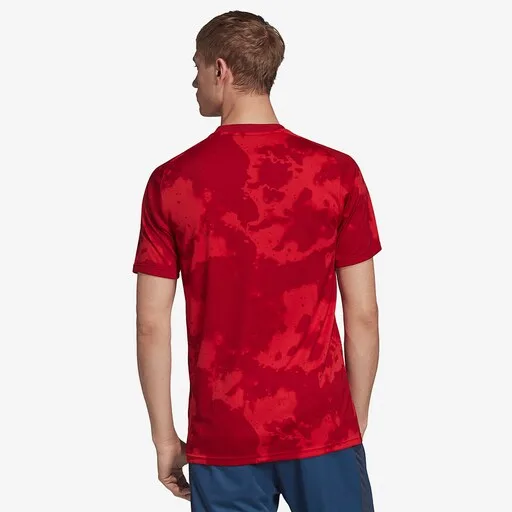 adidas FC Bayern Munich 2019/20 Home Pre-Match Shirt - FCB True Red/Active Maroon - Image 4