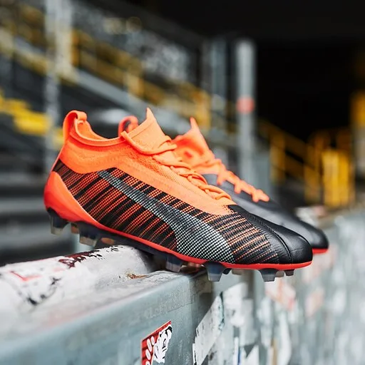 Puma One 5.1 FG/AG - Puma Black/Energy Red/Aged Silver image 2