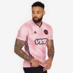 adidas Red Star Paris 19/20 Away Shirt - Pink/Black image 1