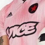 adidas Red Star Paris 19/20 Away Shirt - Pink/Black image 2