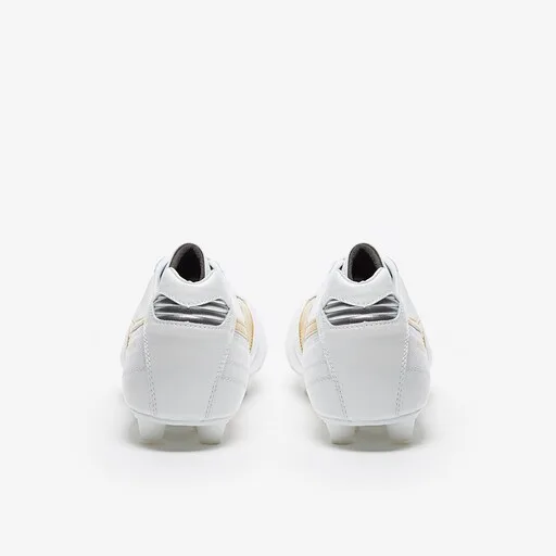Mizuno Morelia II Made In Japan FG - White/Gold - Image 6