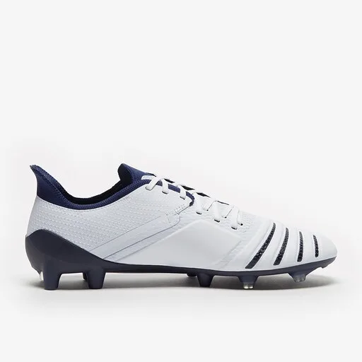 Umbro UX Accuro III Pro FG - White/Medieval Blue/Blue Radiance - Image 4