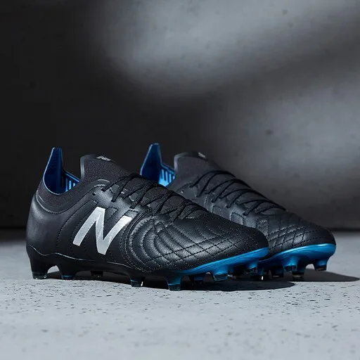 New Balance Tekela V2 Pro Leather FG - Black/Vision Blue