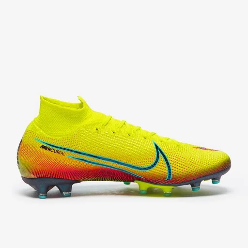 Nike Dream Speed Mercurial Superfly VII Elite AG-PRO - Lemon Venom/Black/Green - Image 4