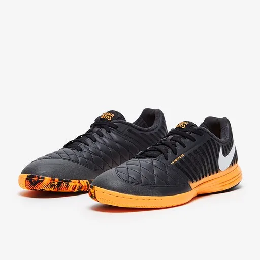 Nike LunarGato II IC - Smoke Grey/White/Orange/Black - Image 7