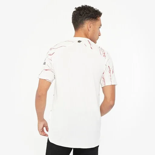 adidas Arsenal 20/21 Away Authentic Shirt - Cloud White/Black - Image 4