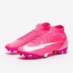 Nike Mercurial Superfly VII Elite FG x Mbappé - Pink Blast/White/Black - Image 7