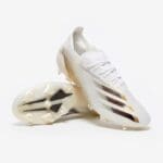 adidas X Ghosted .1 FG - White/Core Black/Metallic Gold Melange - Image 2