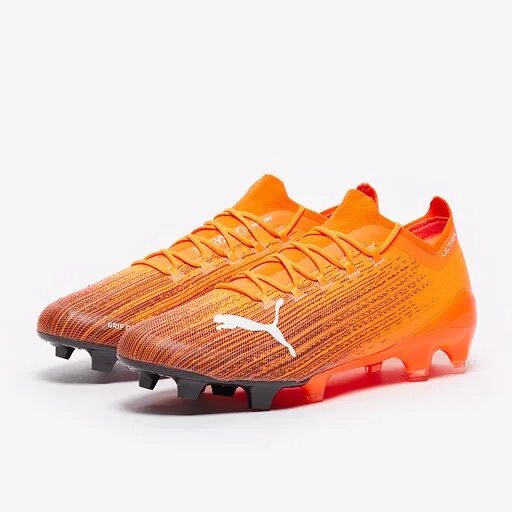 Puma Ultra 1.1 FG/AG - Shocking Orange/Black - Image 7
